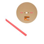 Термоусаживаемая трубка ТУТнг 6/3 красная (100 м/ролл) TDM