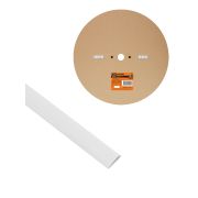 Термоусаживаемая трубка ТУТнг 8/4 белая (100 м/ролл) TDM