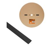 Термоусаживаемая трубка ТУТнг 8/4 черная (100 м/ролл) TDM