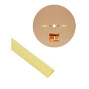 Термоусаживаемая трубка ТУТнг 10/5 желтая (100 м/ролл) TDM