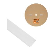Термоусаживаемая трубка ТУТнг 16/8 белая (100 м/ролл) TDM