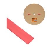 Термоусаживаемая трубка ТУТнг 16/8 красная (100 м/ролл) TDM