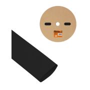 Термоусаживаемая трубка ТУТнг 50/25 черная (25 м/ролл) TDM