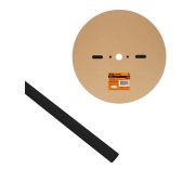 Термоусаживаемая трубка ТУТнг 4/2 черная (200 м/ролл) TDM