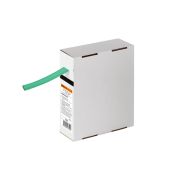 Термоусаживаемая трубка ТУТнг 10/5 зеленая в коробке (10 м/упак) TDM