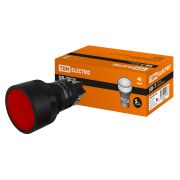 Кнопка SВ-7 «Стоп» с возвратом, 1НЗ, d22 мм, красная, IP40 TDM