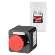 Пост кнопочный ПКЕ 212-1 У3, красный гриб с фиксацией, IP40 TDM