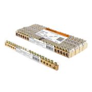 Шина «N» нулевая 6х9мм 20/2 (20 групп/крепеж по краям) TDM инд. стикер TDM