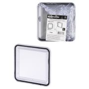 Стекло для электрощитов СПЭ-1 (пластиковое), под вырез 92х92мм, толщина поверхности 0,5-2мм, IP68 TDM