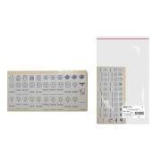 Комплект пиктограмм для маркировки щитков «Базовый» TDM