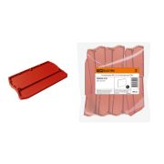 Заглушка для ЗКБ 1,5/2,5 мм2 красная TDM