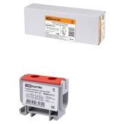 Клемма вводная силовая КВС 6-50 кв.мм. красная TDM