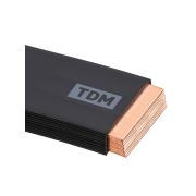 Шина медная гибкая изолированная ШМГ 12х(120х1), 2м, TDM