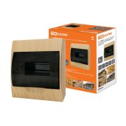 Бокс ЩРН-П-8 модулей навесной пластик IP41 «Эко» (сосна) TDM