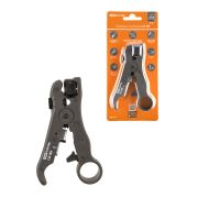 Съемник изоляции СИ-ВК, для зачистки кабеля типа  RG-6, RG-59, RG-7, RG-11, «МастерЭлектрик» TDM