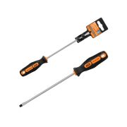 Отвертка шлицевая двухкомпонентная, CR-V тип SL5.0x150, серия «Алмаз» TDM