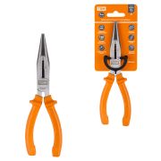 Длинногубцы (тонкогубцы), с пластиковыми рукоятками, углеродистая сталь, 180 мм, серия «Гранит» TDM