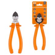 Бокорезы (кусачки), с пластиковыми рукоятками, углеродистая сталь, 180 мм, серия «Гранит» TDM