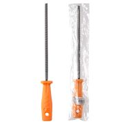 Рашпиль круглый длина 200 мм, пластиковая рукоятка «Рубин» TDM