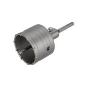 Коронка ударная по кирпичу и бетону, победит, SDS-Plus, d 80 мм, М22, в сборе, «Гранит» TDM