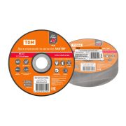 Диск отрезной по металлу, 125х1,2х22,2, тип 41, A46TBF, серия «Рубин», TDM