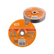 Круг шлифовальный, зачистной по металлу, 180х6х22,2 мм, тип 42, A24RBF, серия «Рубин», TDM