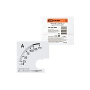 Шкала Ш72  125/5А-1,5 (для А72 Х/5А) TDM