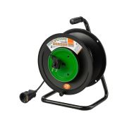 Удлинитель на катушке силовой народный с 1 выносной роз. ПВС 2200 Вт с/з, 20м УС1-12101