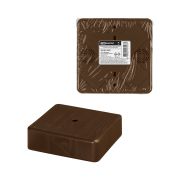 Коробка распаячная КР 100х100х29 ОП бук IP40, инд. штрихкод TDM