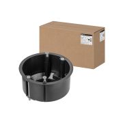 Установочная коробка СП D73х45мм, саморезы, метал. лапки, IP20, TDM