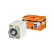 Реле времени 4-диапазоннное 24-230В  цокольное РВ3G-4мин/24час-5A-24/230В-8Ц TDM