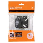 Розетка 2П+З скрытой установки IP54 16А серая «Вуокса» TDM