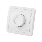 Светорегулятор (RL, 600Вт) поворотный белый «Валдай» TDM