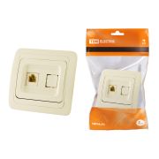 Розетка TФ (RJ-11) сл. кость «Валдай» TDM