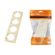 Рамка 4-х постовая горизонтальная сл. кость «Онега» TDM