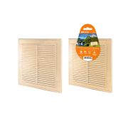 Решетка разъемная с москитной сеткой, 250х250 «ЭКО» (беж.) TDM