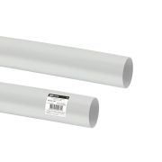 Воздуховод пласт. круглый, D125, 1,5 м, TDM