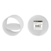 Соединитель для круглых воздуховодов с обр. клапаном, D100, TDM