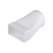 Соединитель со смещением плоск. воздух. с кругл. 60х120/D100, TDM