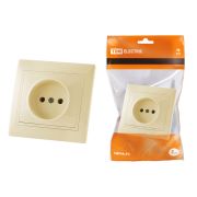 Розетка 2П 10А 250В (основание керамика) сл. кость «Таймыр» TDM