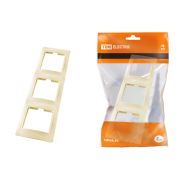 Рамка 3-х постовая вертикальная сл. кость «Таймыр» TDM