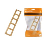 Рамка 5 постовая горизонтальная «ЭКО» (сосна) «Таймыр» TDM