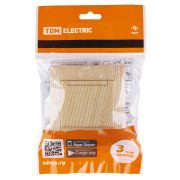 Розетка 2П+З 16А 250В IP44 с защ. шт. с крышкой сосна «Лама» TDM