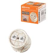 Розетка двойная телефонная RJ11 мраморная «Болонь» TDM