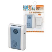 Звонок беспроводной в розетку «народный» ЗБР-Н-11/1-32М (32 мелодии, кнопка IP30, AC 230V, открытый код)