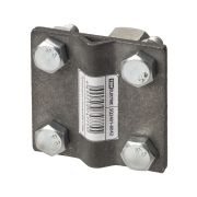 Зажим прута с болтовым креплением к муфте 4-х болтовой, прут Ø6-10 мм, М16, термодиффузия (упак. 1 шт.) TDM