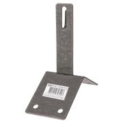 Держатель коньковый для прута Ø6-10 мм, стальной крюк, 150 мм, гор. цинк. (упак. 1 шт.) TDM