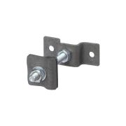 Держатель для гориз. и верт. поверхностей, высота со шпилькой 50 мм, для прута Ø6-10 мм, стальной зажим, термодиффузия (упак. 1 шт.) TDM