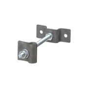 Держатель для гориз. и верт. поверхностей, высота со шпилькой 100 мм, для прута Ø6-10 мм, стальной зажим, термодиффузия (упак. 1 шт.) TDM