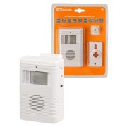 Датчик-звонок (движения) ДЗв-Д-01 (инфракрасный, 6 м, 32 мелодии, 3х1.5 В АА, 80 дБ, IP20) TDM